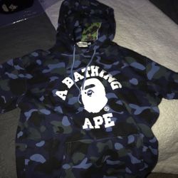 Blue Medium Bape Jacket 