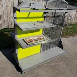 Almost New Display Rolling Cart! Business Or Home Or Shop 