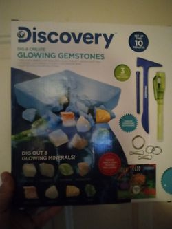 Discovery Dig And Create Glowing Gemstones
