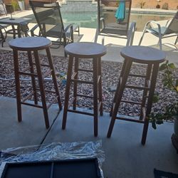 Wooden Barstools