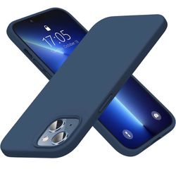 iPhone 13 Case, Liquid Silicone Shockproof Protective Slim Case