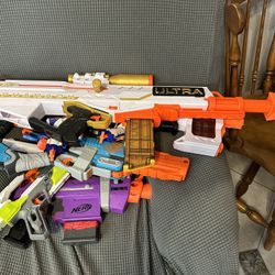 Nerf Gun Lot 
