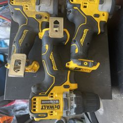 Dewalt Drill, Impact Driver, Hammer Drill