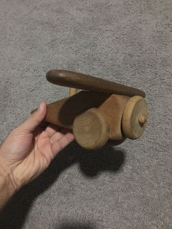 Wood airplane