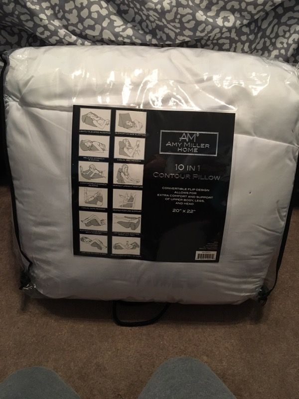 Amy miller 10 clearance in 1 contour pillow