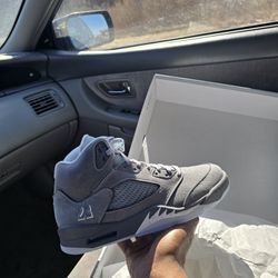 Jordan 5 Wolf Grey 12/6