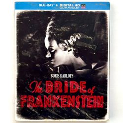 Universal Monsters The Bride Of Frankenstein (Boris Karloff) BluRay Slipcover Bonus Features