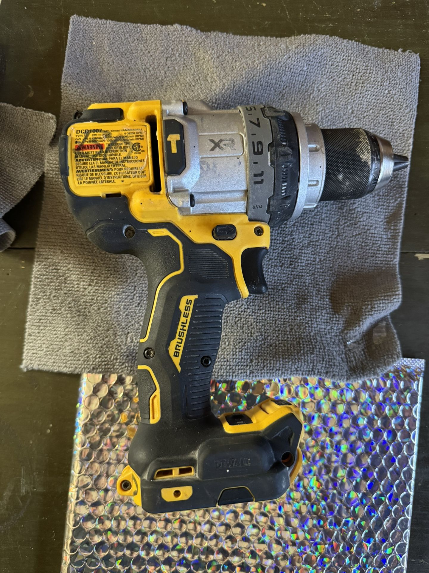 Dewalt Hammer Drill (DCD1007)TOOL ONLY