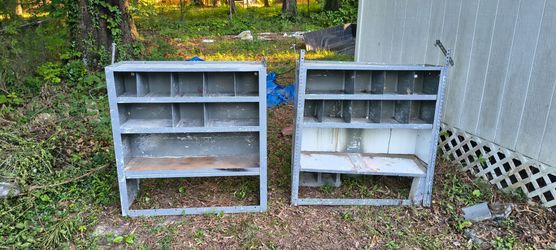 Used cabinets; they just need paint.