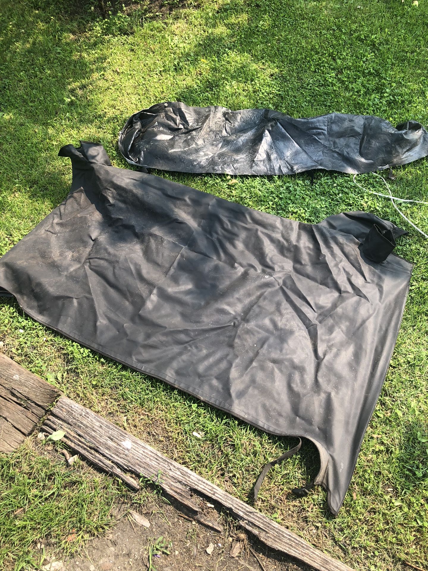 2002 Jeep Wrangler Sunscreen Top With Wheel Cover