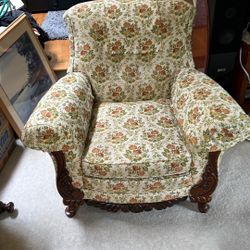 Solid Single Couch Chair (antique Look)  $20