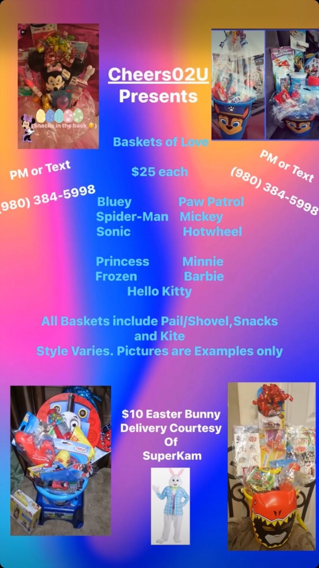 $25 Baskets Of Love