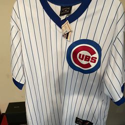 Chicago Cubs Cooperstown Collection Jersey Large NEW