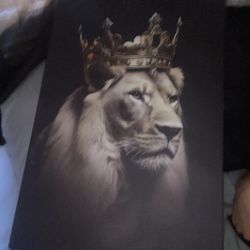 King Lion Poster