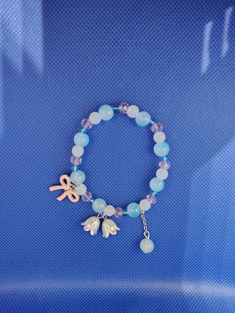 Pink Ribbon Bracelet 