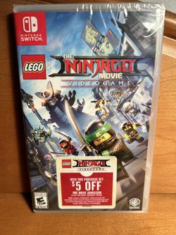 Nintendo Switch Lego The Ninjago Movie Video game 