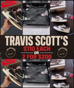 Travis Scott’s - $110 each