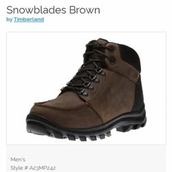 TIMBERLAND SNOWBLADES BROWN..... CHECK OUT MY PAGE FOR MORE ITEMS