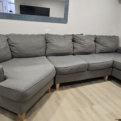 3-Piece Sectional with Chaise