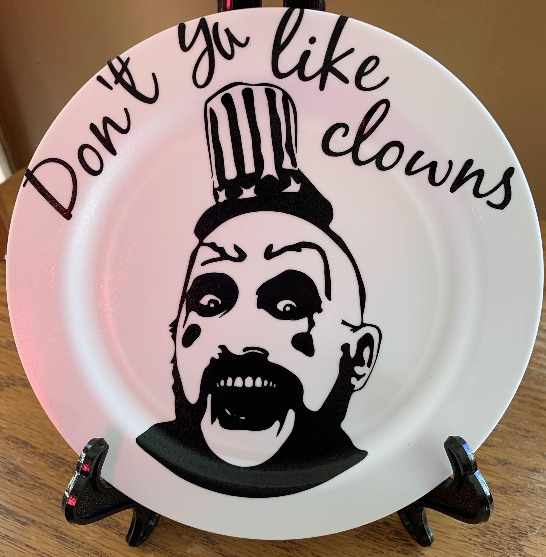 Captain Spaulding Decorative Plate