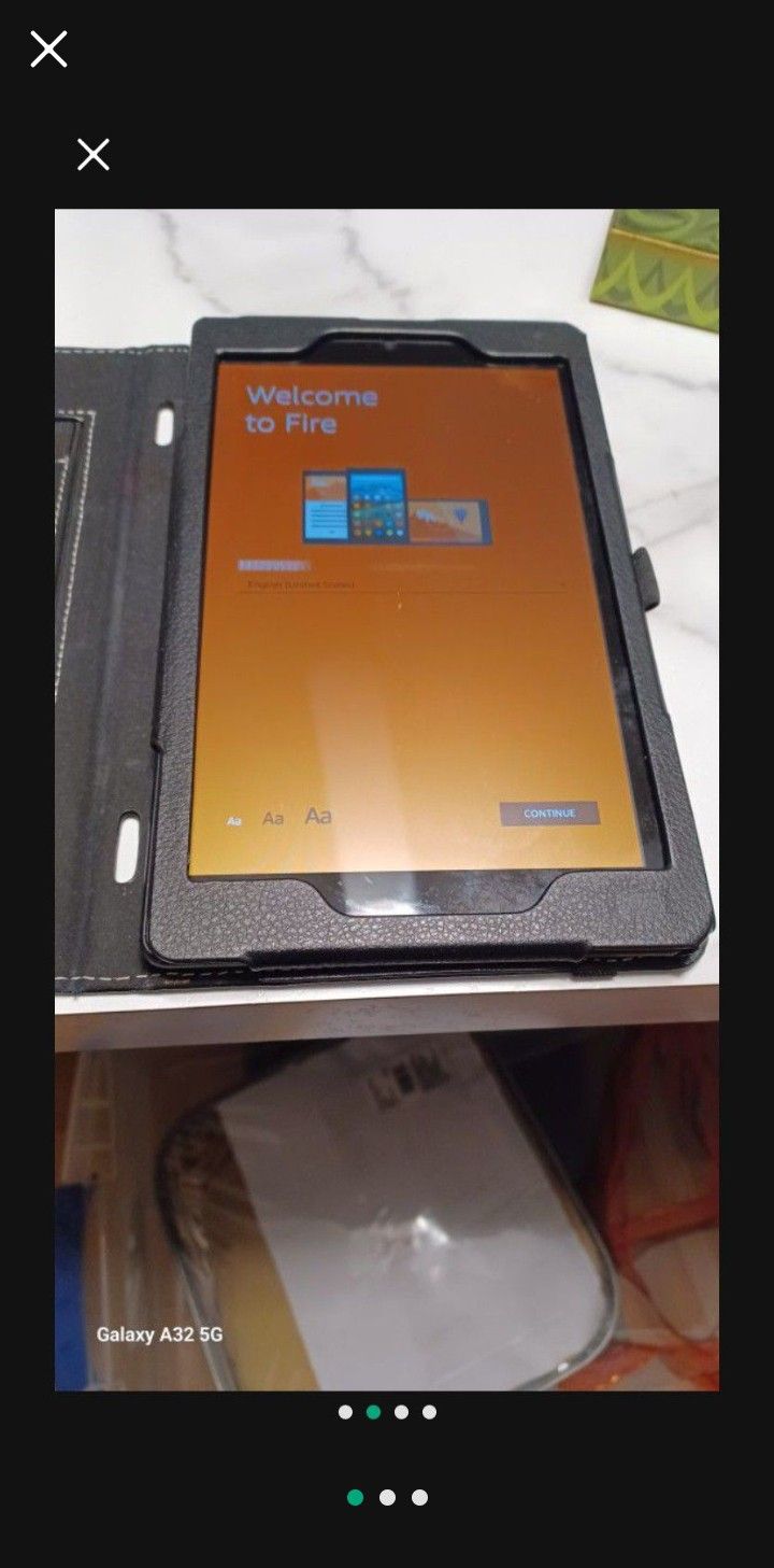 Kindle Fires HD8 7th Gen. 16gb Works Great