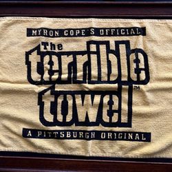 Pittsburgh Steelers Myron Cope Terrible Towel