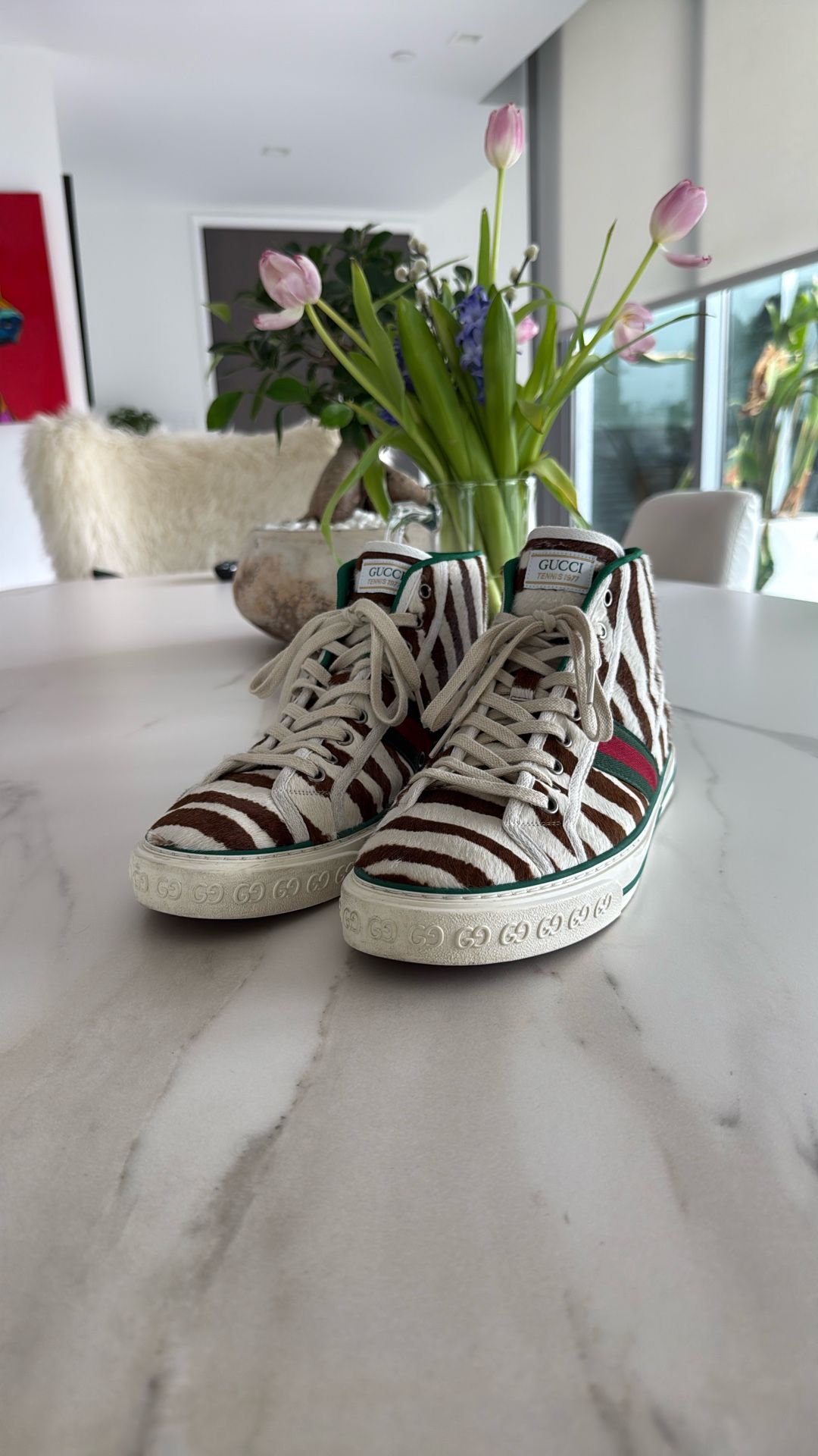 Gucci Men Limited Edition Special Collab Sneakers