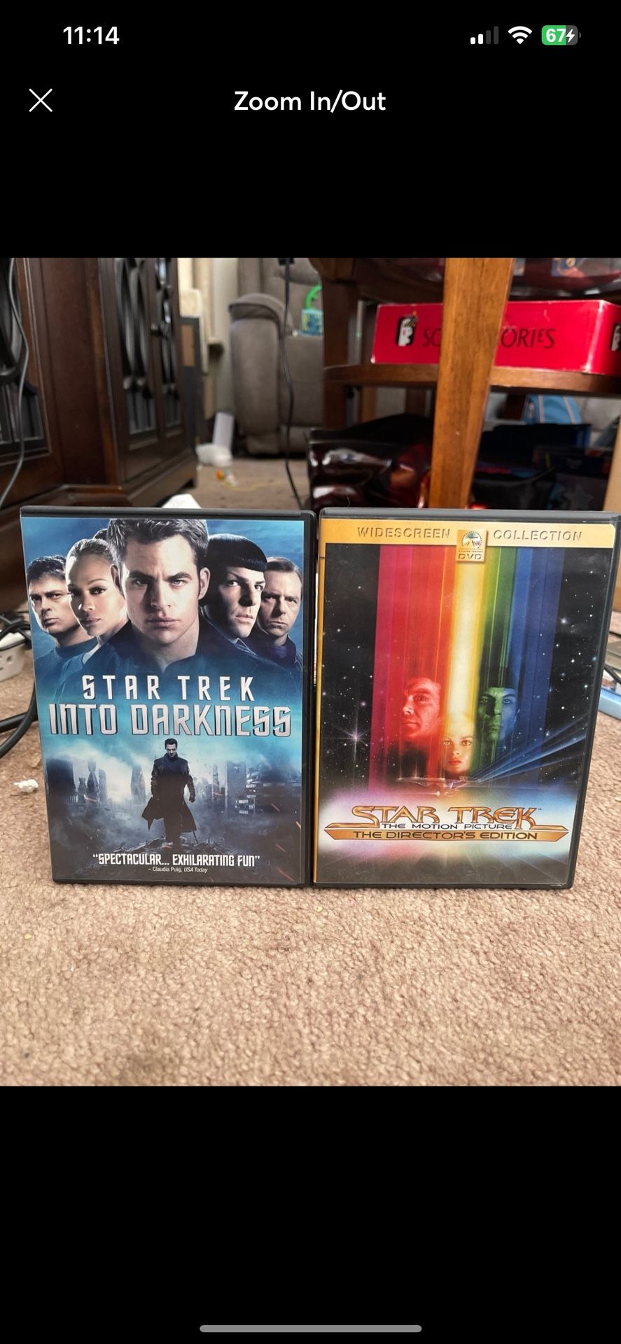 Star Trek movie bundle of 2 DVD