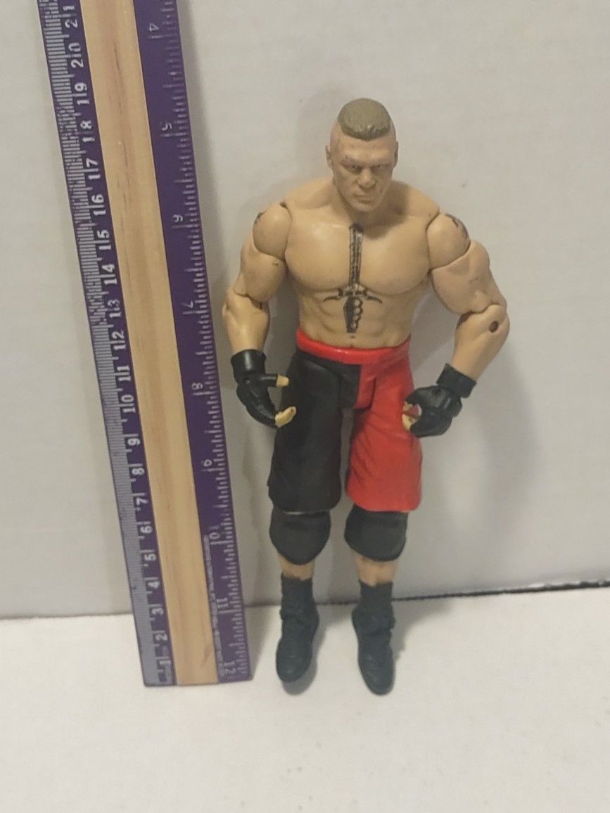 2012 WWE Wrestling Series #25 Brock Lesner Action Figure