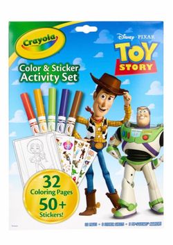 Crayola Toy Story Color & Sticker Activity Set