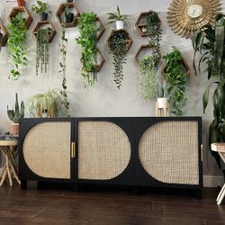 New Custom Mid Century Modern Tv Stand/ Buffet 