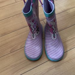 Big Girls Size 2/3 Lol Rain Boots
