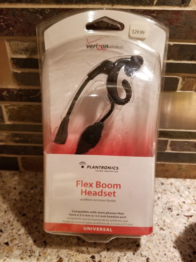PLANTRONICS FLEX BOOM HEADSET