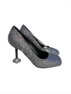 New Women’s Crystal Rhinestone Stiletto Pumps, 7 & 7.5