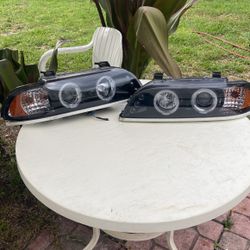 1997 BMW 528i Angel Eyes Headlights 