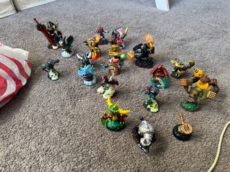 Skylander action figures (includes some corresponding cards upon request)