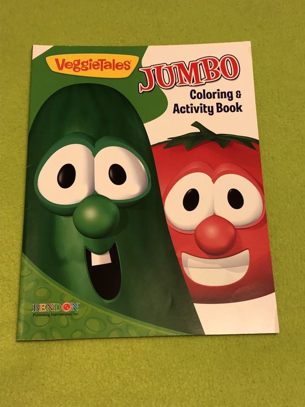 Jumbo Veggie Tales Activity & Coloring Book for Sale in Torrance, CA