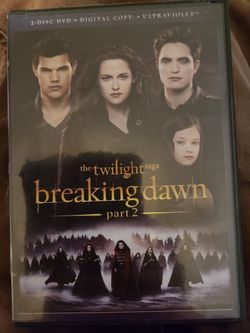 Breaking Dawn Part 2 Dvd