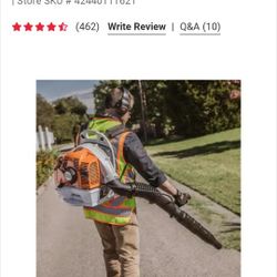 Stihl Rb430 GAS  Backpack Blower