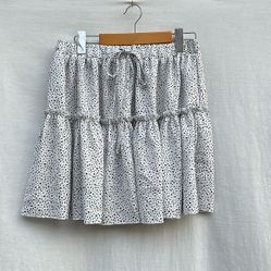 SHEIN polka dot Mini Skirt 