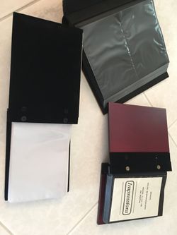 Photo Albums - 3 included