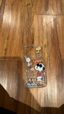 Snoopy Clear Phone Case