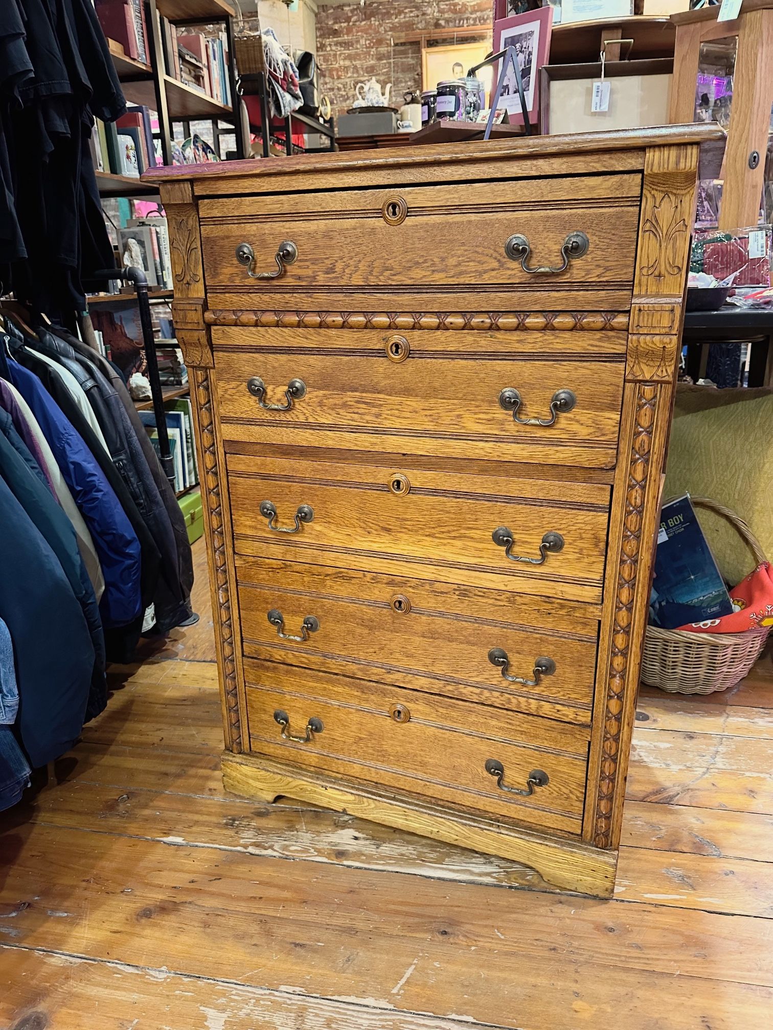 Antique oak dresser