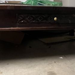 Solid Wood Coffee Table 