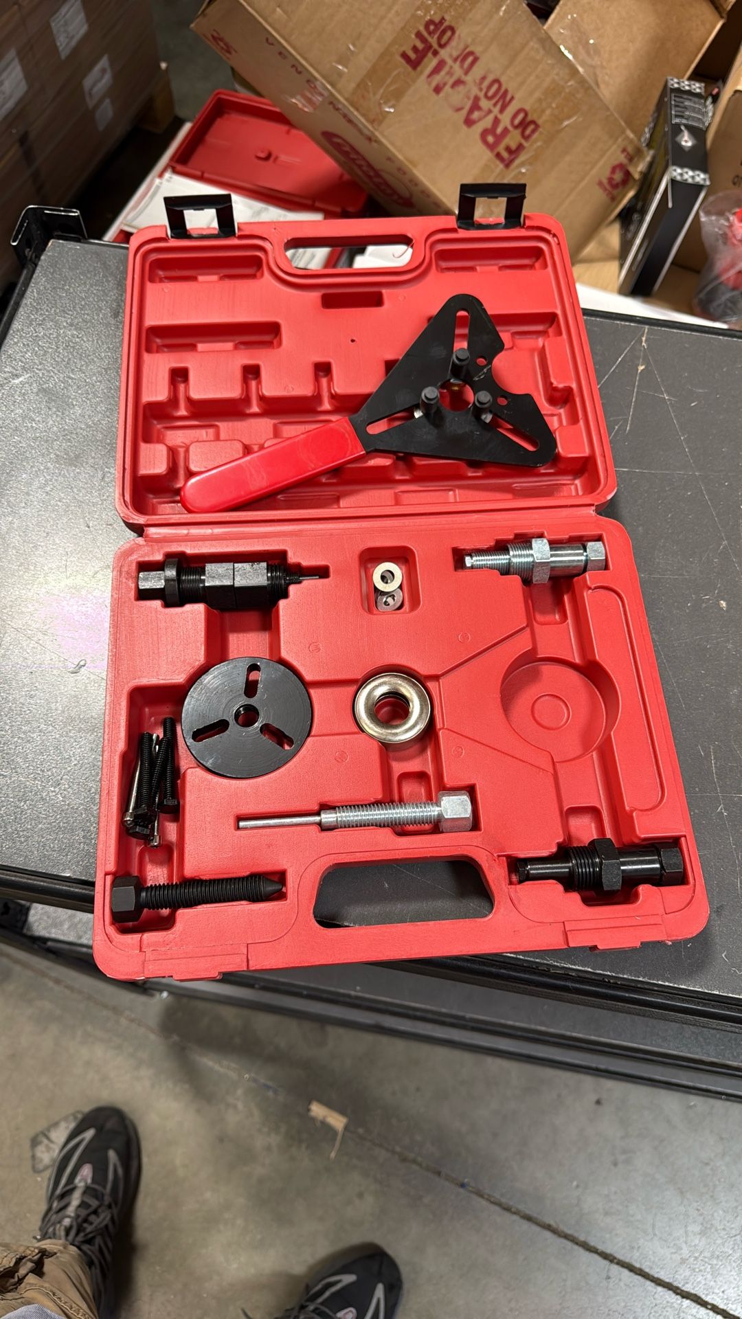 Automotive AC Air Conditioning Compressor/Clutch Hub Service Tool Kit
