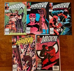 Marvel Daredevil Comic Book Lot of 5
