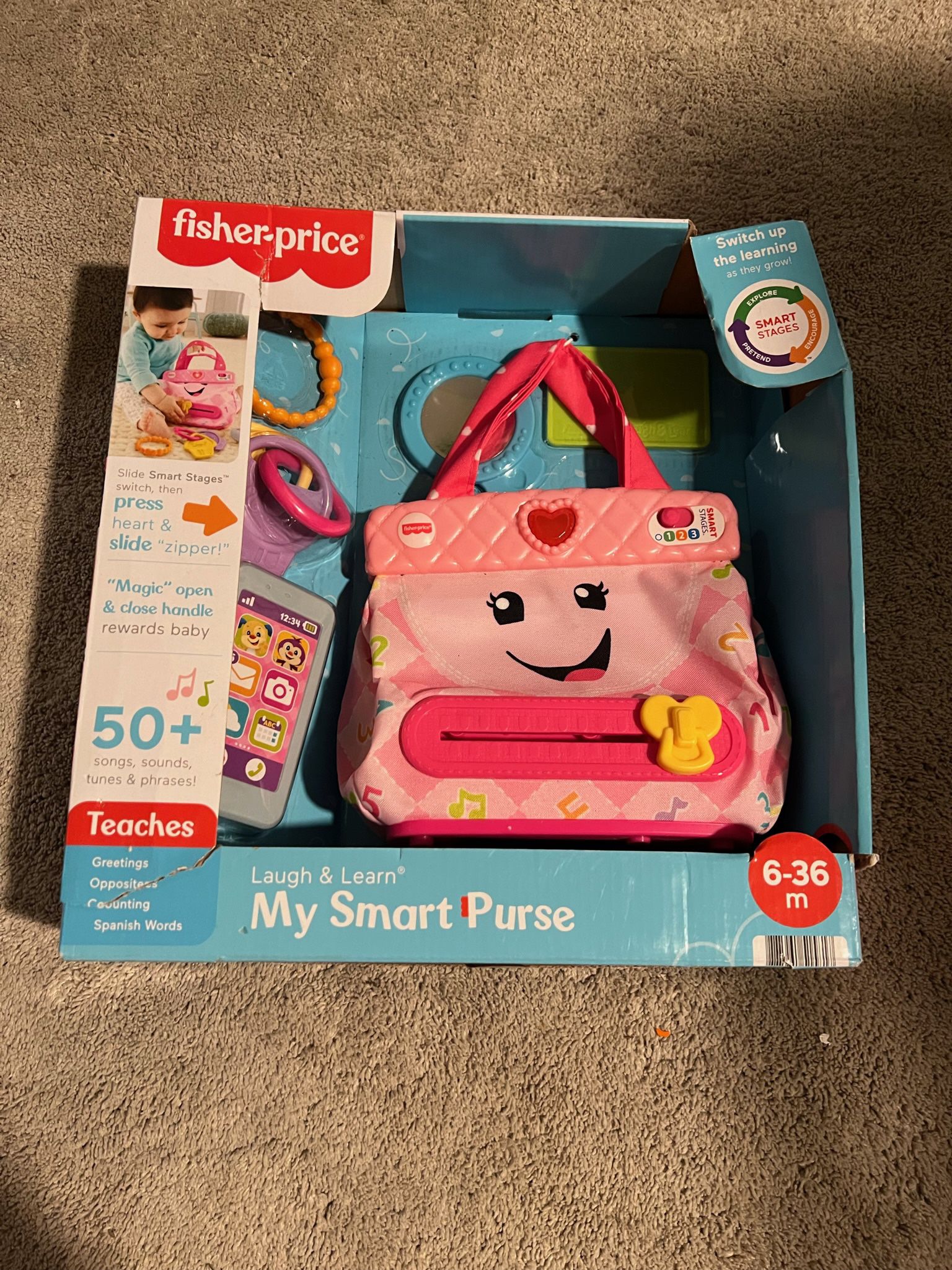 Fisher price My Smart Purse New In Box 