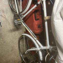 Original Schwinn Suburban White Bike All Original Never Outside