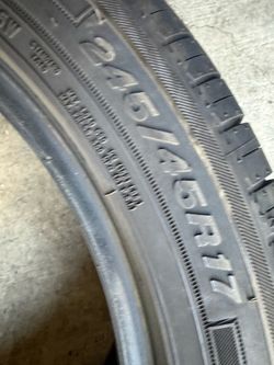 245/45/17 (2 Tires) $125.00/ Both