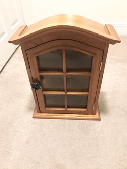 Small wood cabinet